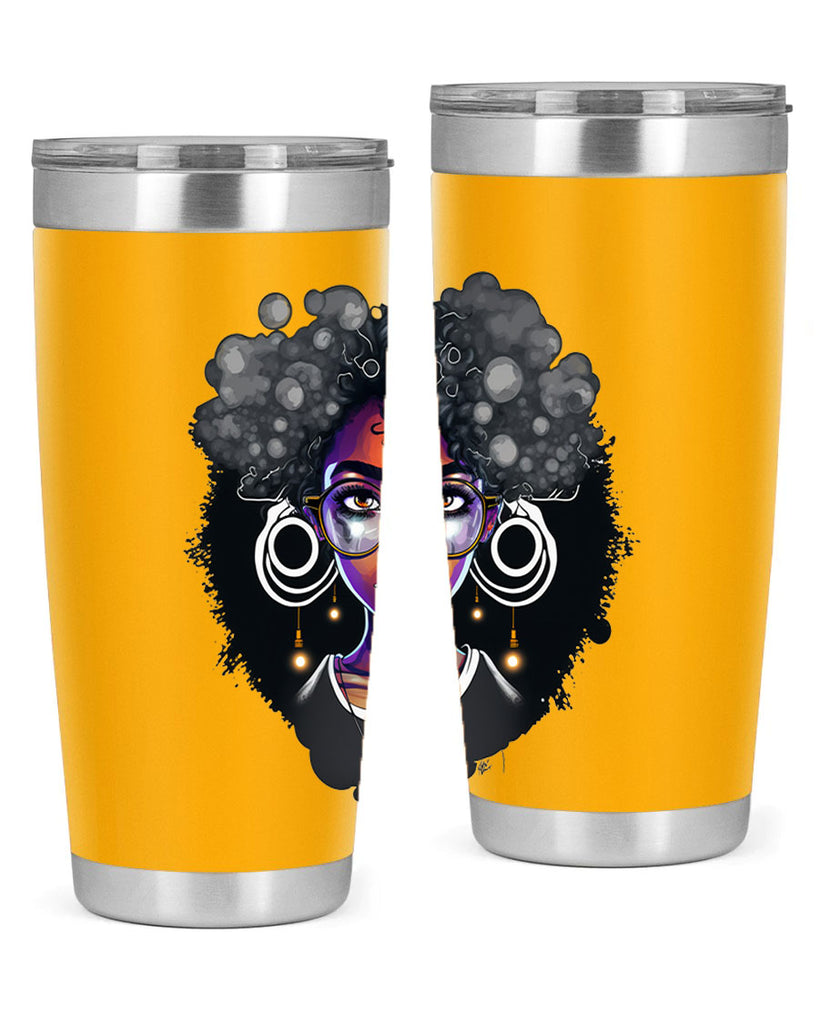 Sparkling Black Girl Design 10#- women-girls- Tumbler