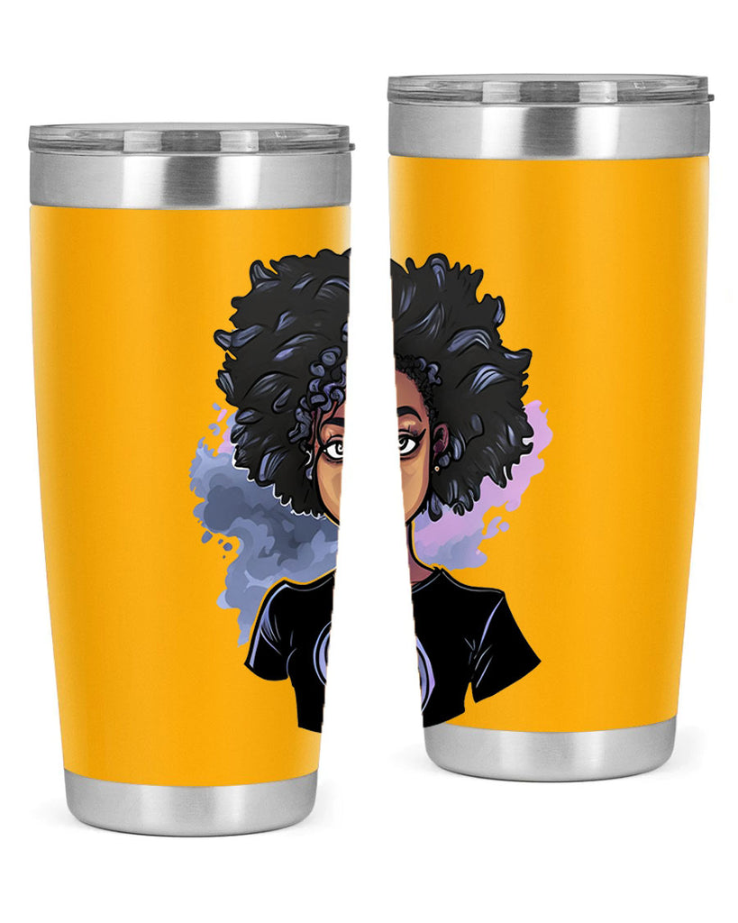 Sparkling Black Girl Design 1#- women-girls- Tumbler