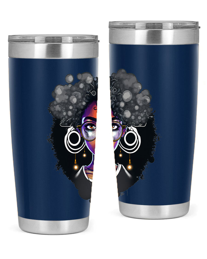 Sparkling Black Girl Design 10#- women-girls- Tumbler