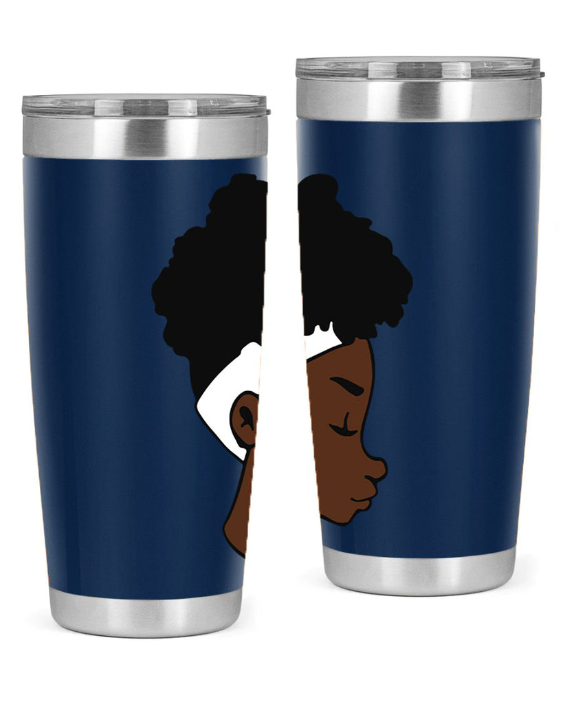 black woman afro 55#- women-girls- Tumbler