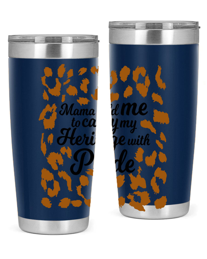 mama told me to carry my heritage with pride Style 23#- women-girls- Cotton Tank