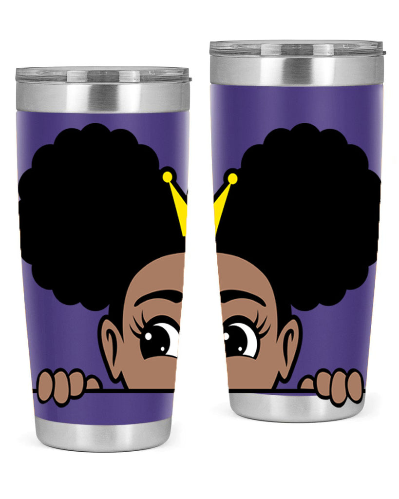 crown afro puffs 51#- women-girls- Tumbler