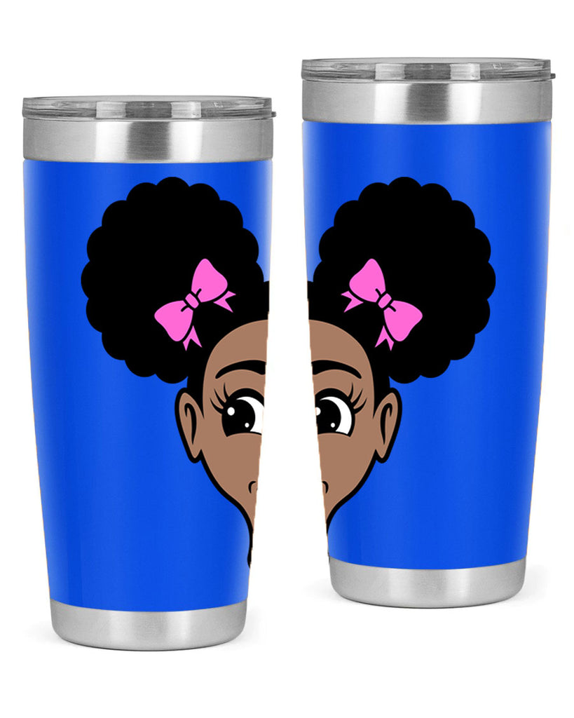 afro puffs girl 74#- women-girls- Tumbler