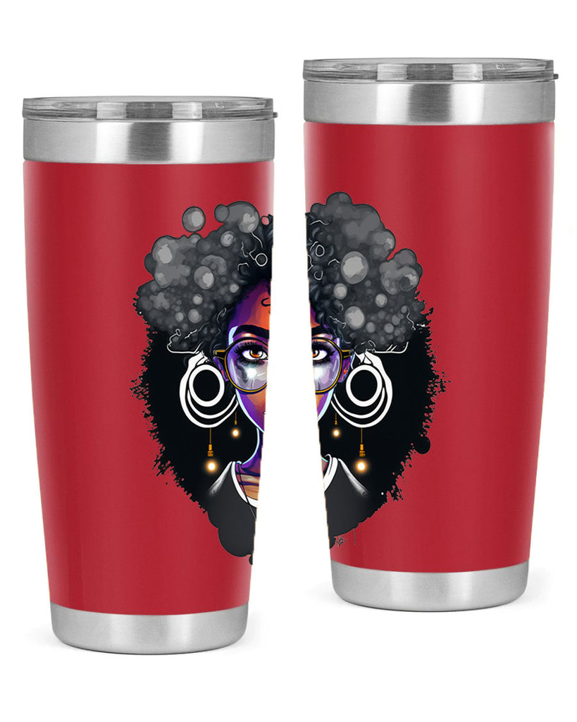 Sparkling Black Girl Design 10#- women-girls- Tumbler