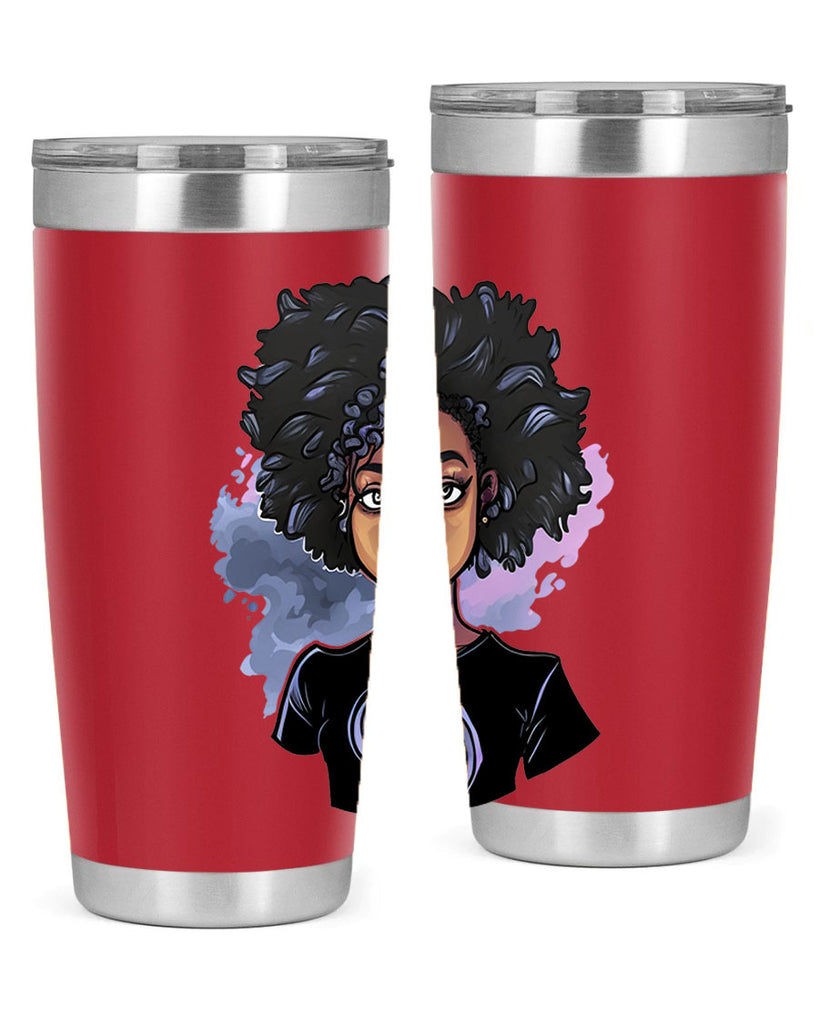 Sparkling Black Girl Design 1#- women-girls- Tumbler