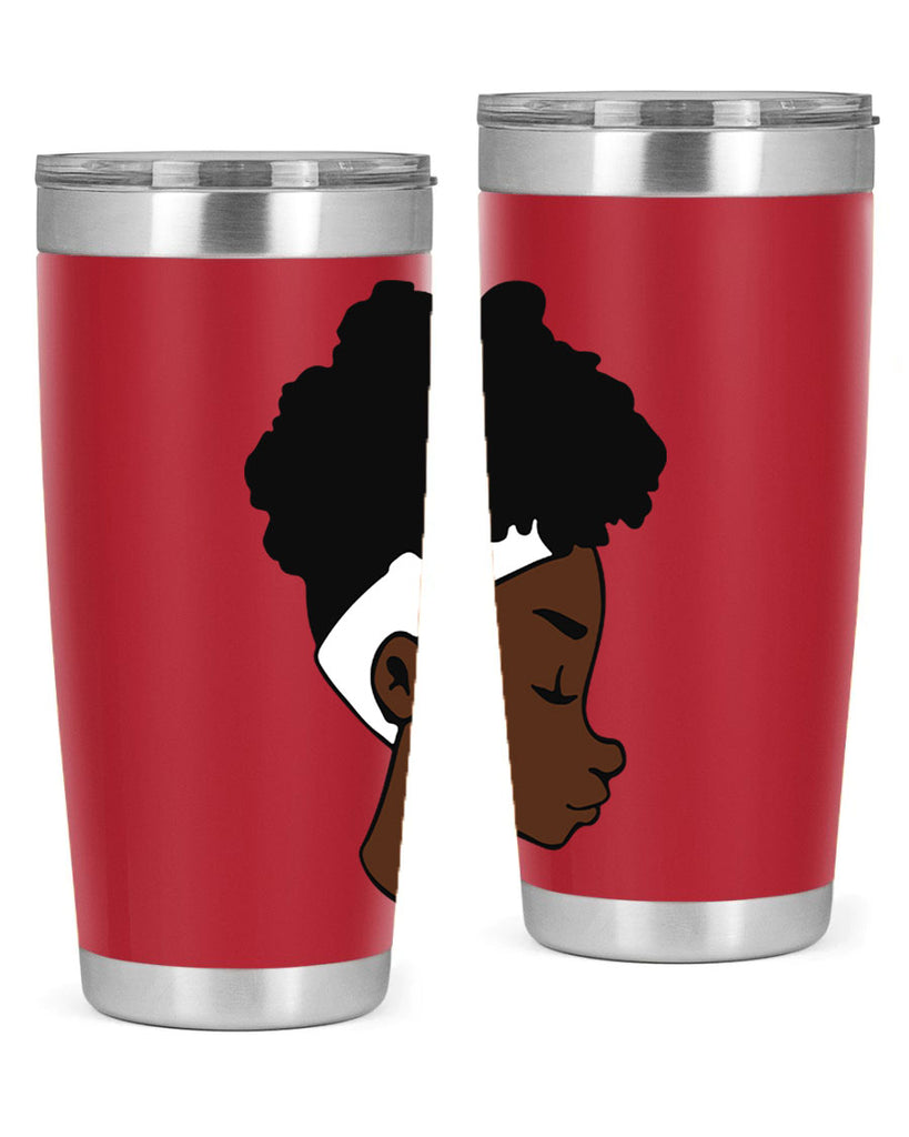 black woman afro 55#- women-girls- Tumbler