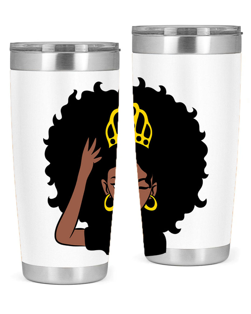 afro queen crown 72#- women-girls- Tumbler