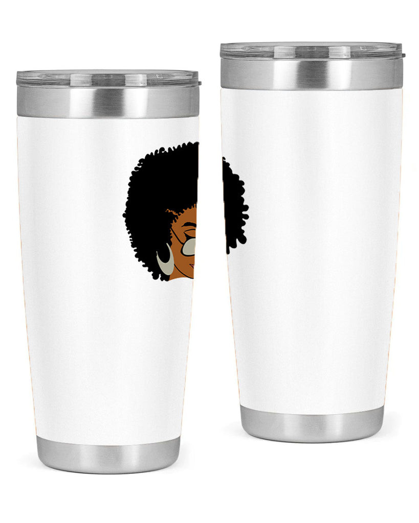 black afro 46#- women-girls- Tumbler