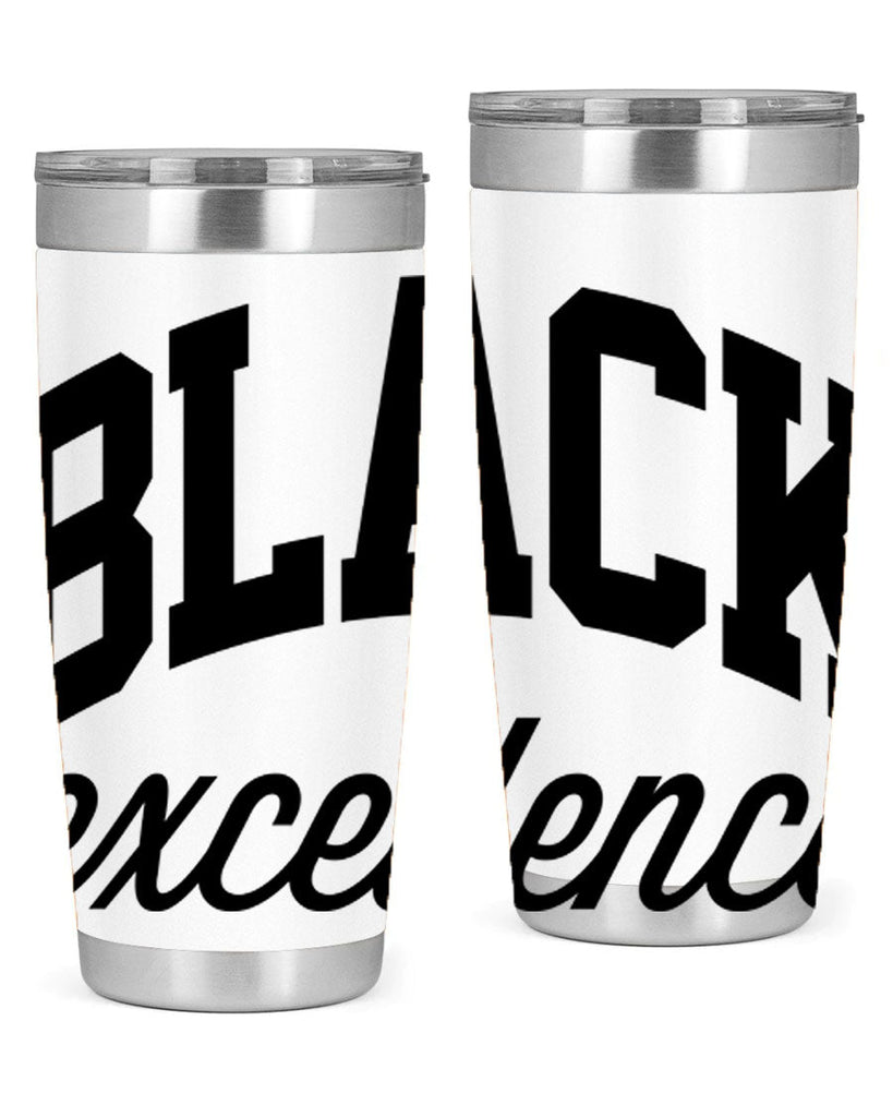 black excllence  211#- black words phrases- Cotton Tank