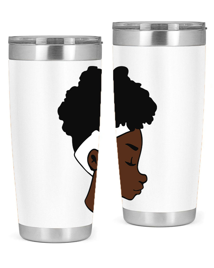 black woman afro 55#- women-girls- Tumbler