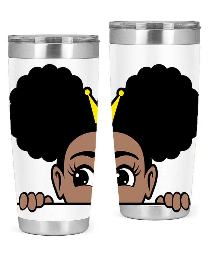 crown afro puffs 51#- women-girls- Tumbler