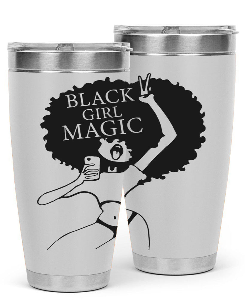 black girl magic 58#- women-girls- Tumbler