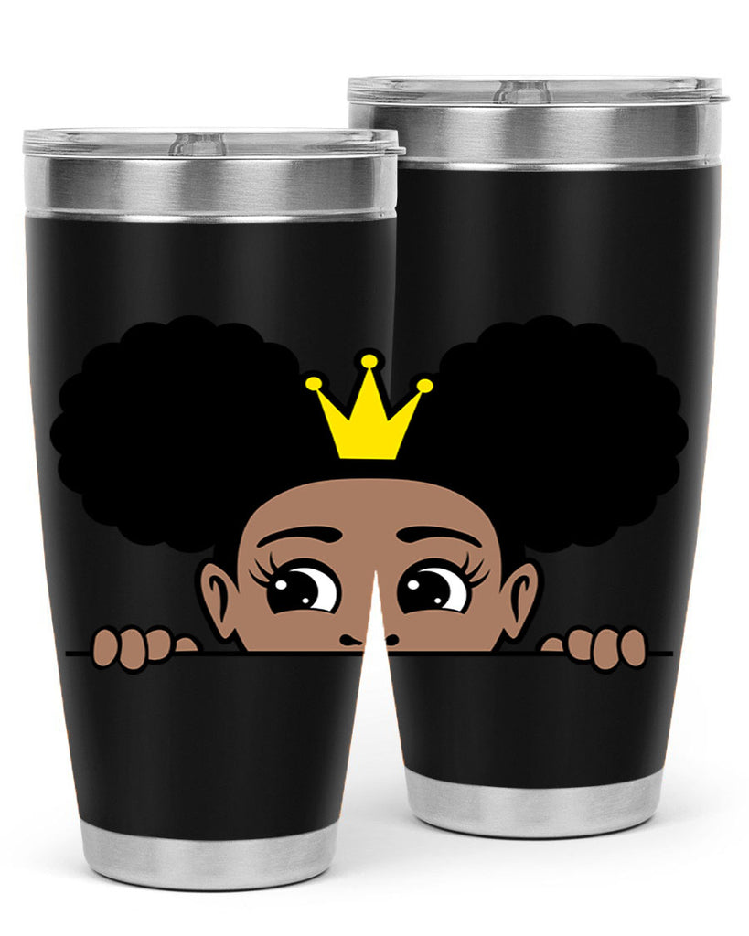 crown afro puffs 51#- women-girls- Tumbler