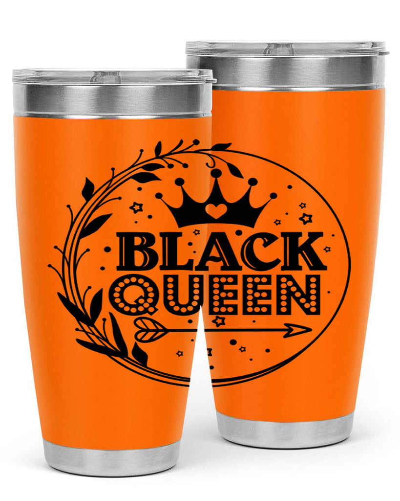 Black queen Style 55#- women-girls- Tumbler