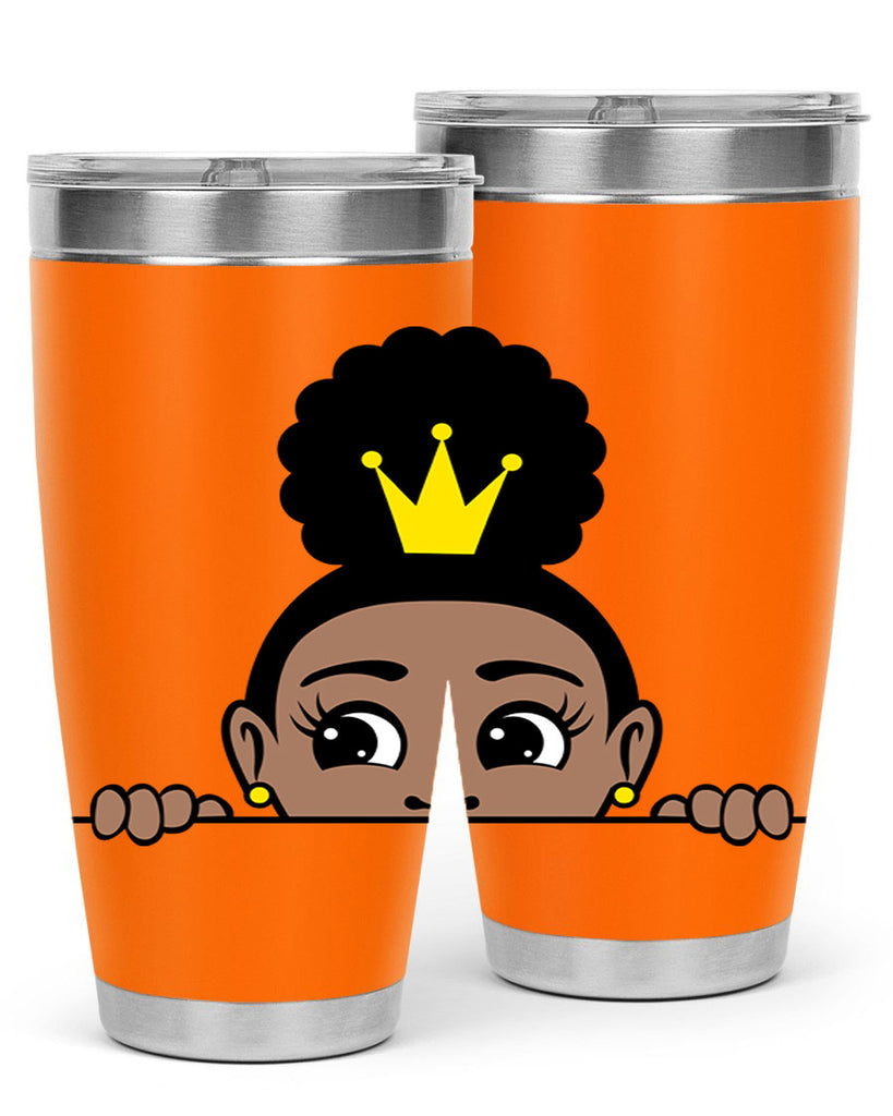 afro puff crown girl 2#- women-girls- Tumbler