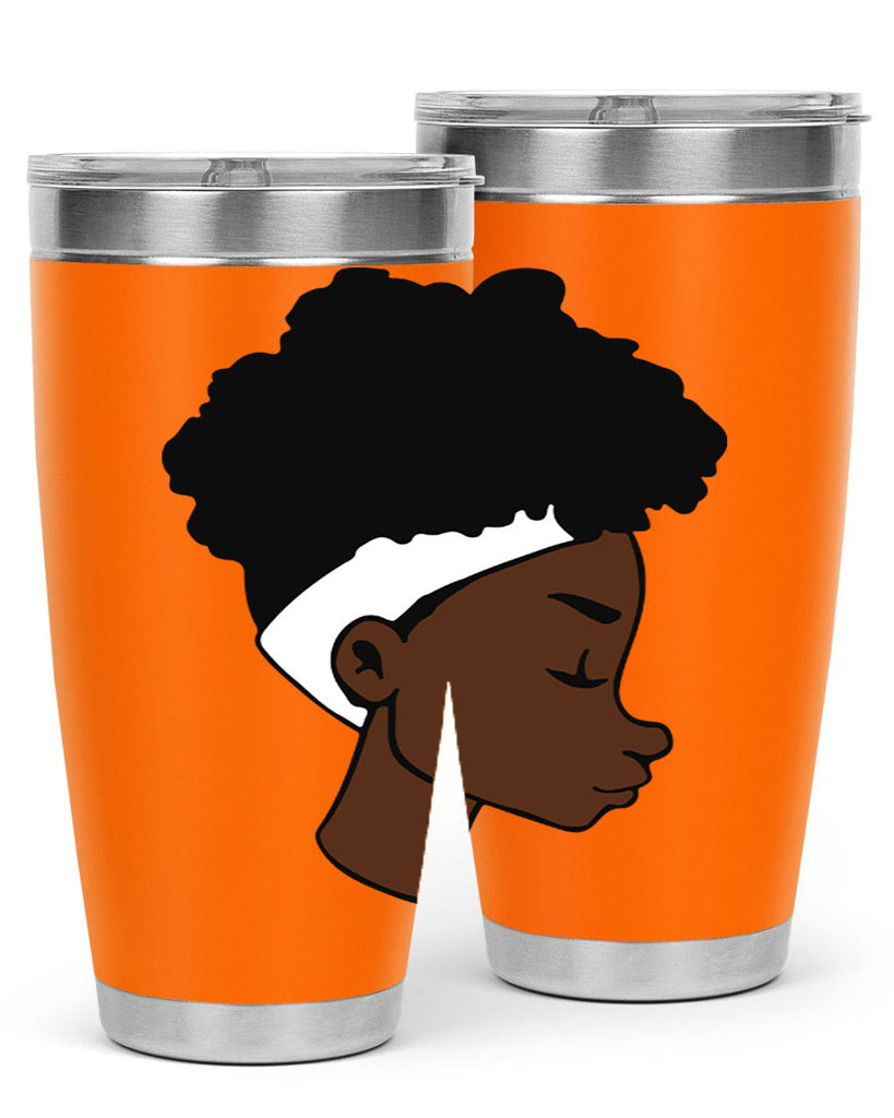 black woman afro 55#- women-girls- Tumbler