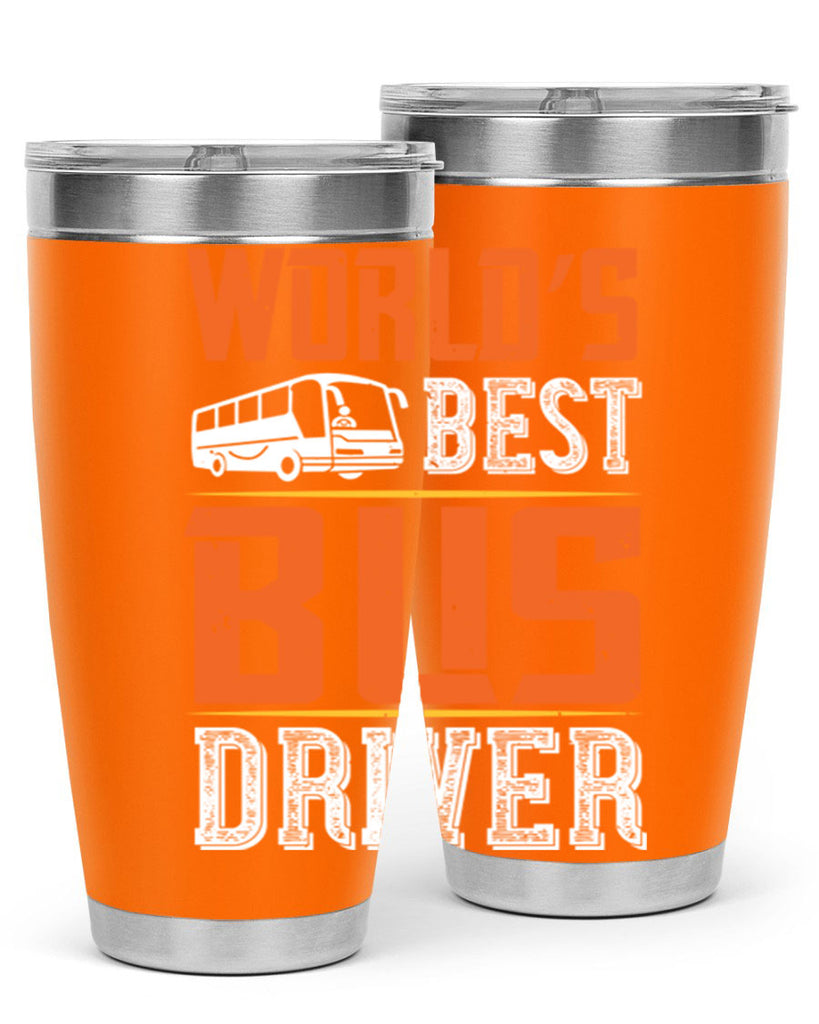 world’s best bus driver Style 4#- bus driver- tumbler