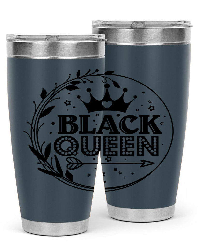 Black queen Style 55#- women-girls- Tumbler