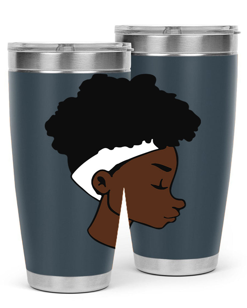 black woman afro 55#- women-girls- Tumbler