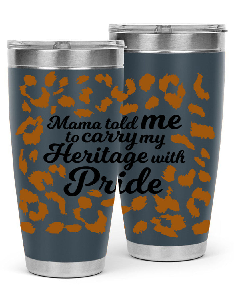 mama told me to carry my heritage with pride Style 23#- women-girls- Cotton Tank