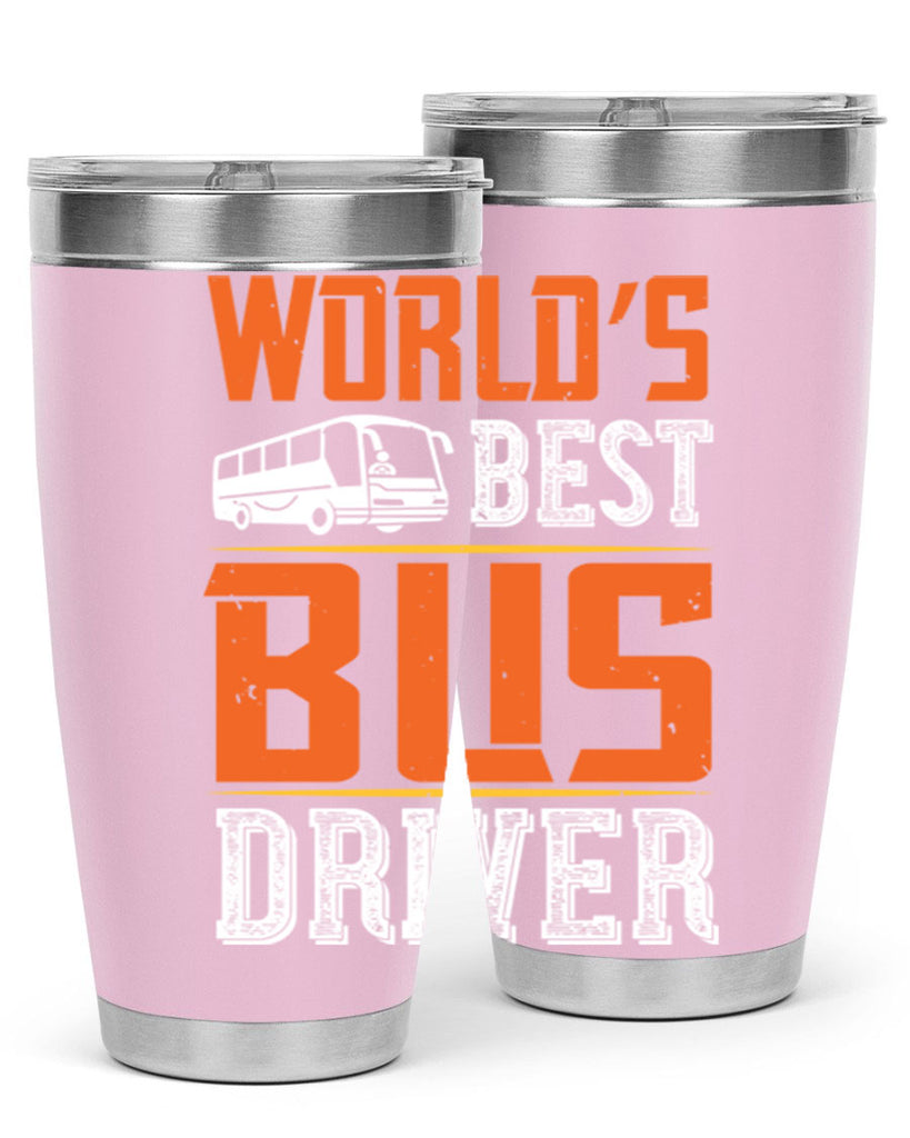 world’s best bus driver Style 4#- bus driver- tumbler