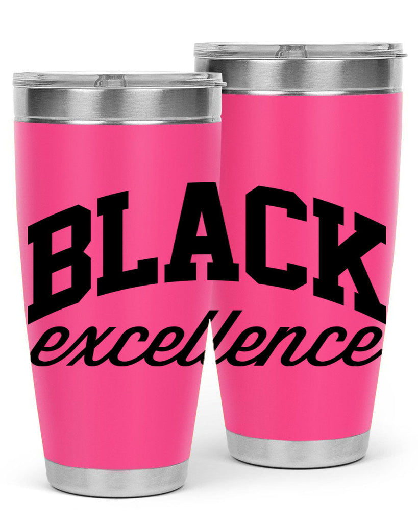 black excllence  211#- black words phrases- Cotton Tank