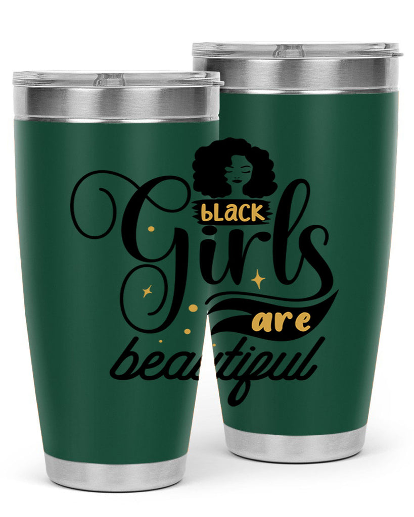 Black girls are beautiful Style 58#- women-girls- Tumbler
