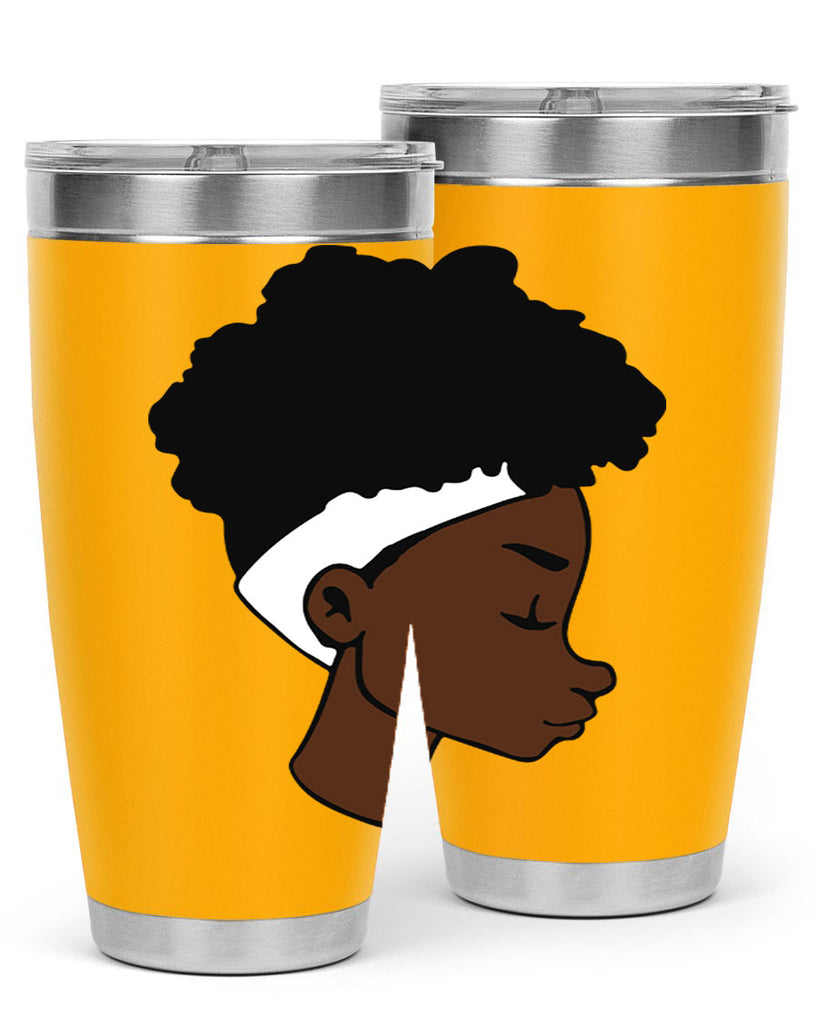 black woman afro 55#- women-girls- Tumbler