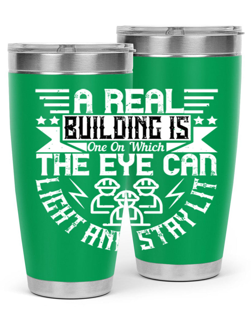 A real building is one on which the eye can light and stay lit Style 17#- architect- tumbler
