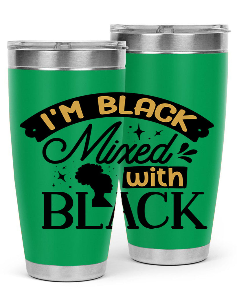 Im black mixed with black Style 30#- women-girls- Tumbler