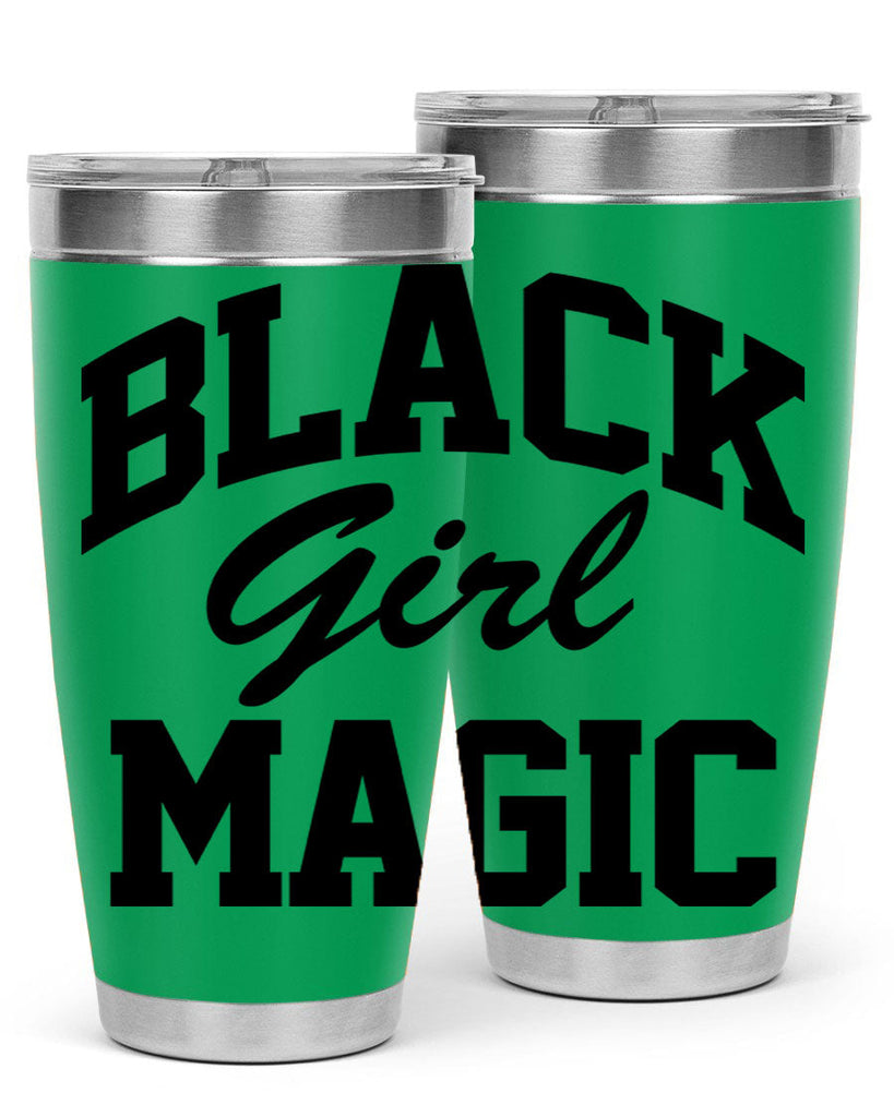 black girl magic 205#- black words phrases- Cotton Tank