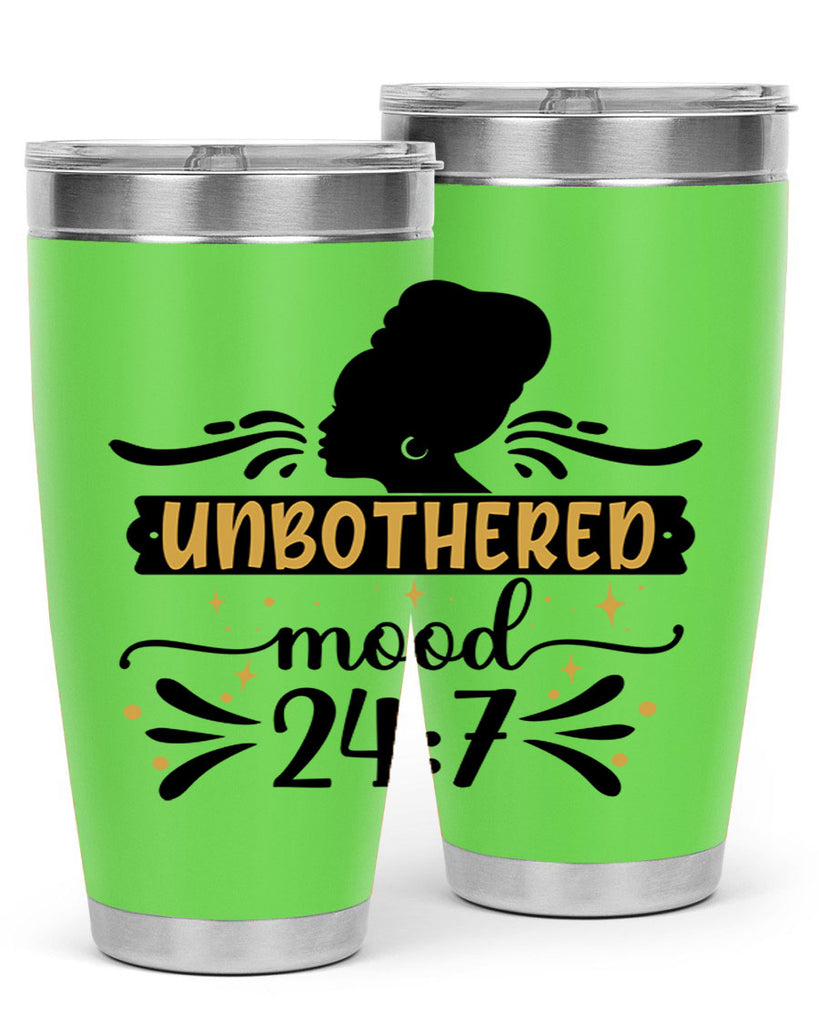 Unbothered mood Style 2#- women-girls- Tumbler