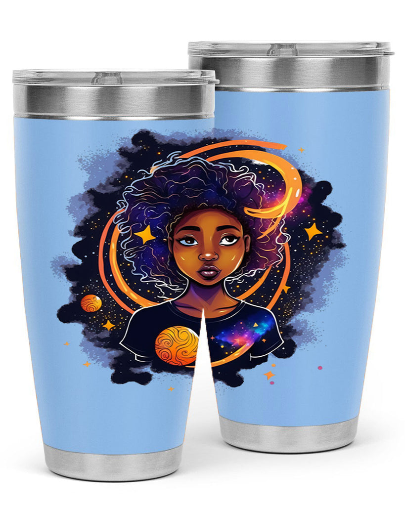 Sparkling Black Girl Design 19#- women-girls- Tumbler