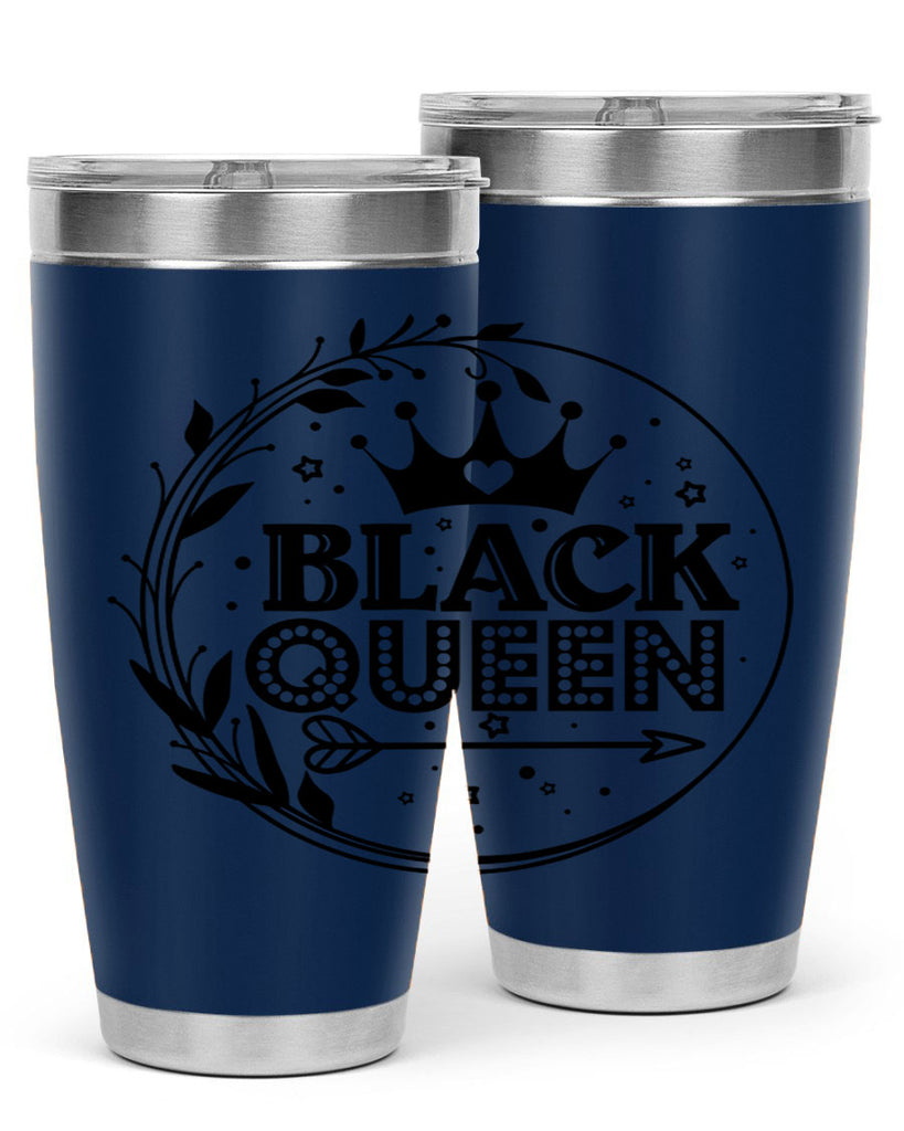 Black queen Style 55#- women-girls- Tumbler