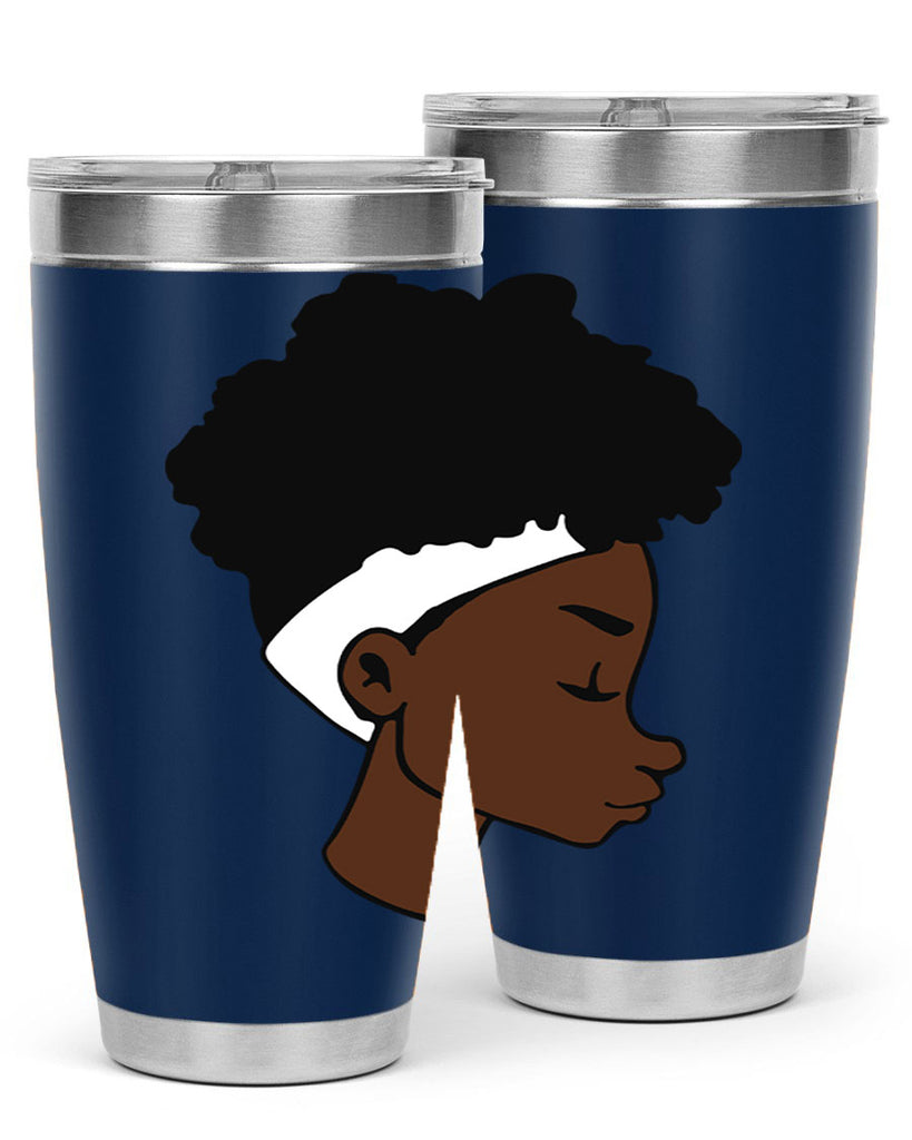 black woman afro 55#- women-girls- Tumbler