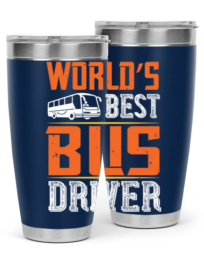 world’s best bus driver Style 4#- bus driver- tumbler