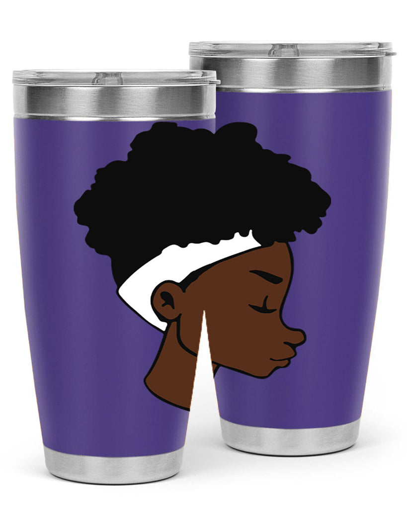 black woman afro 55#- women-girls- Tumbler