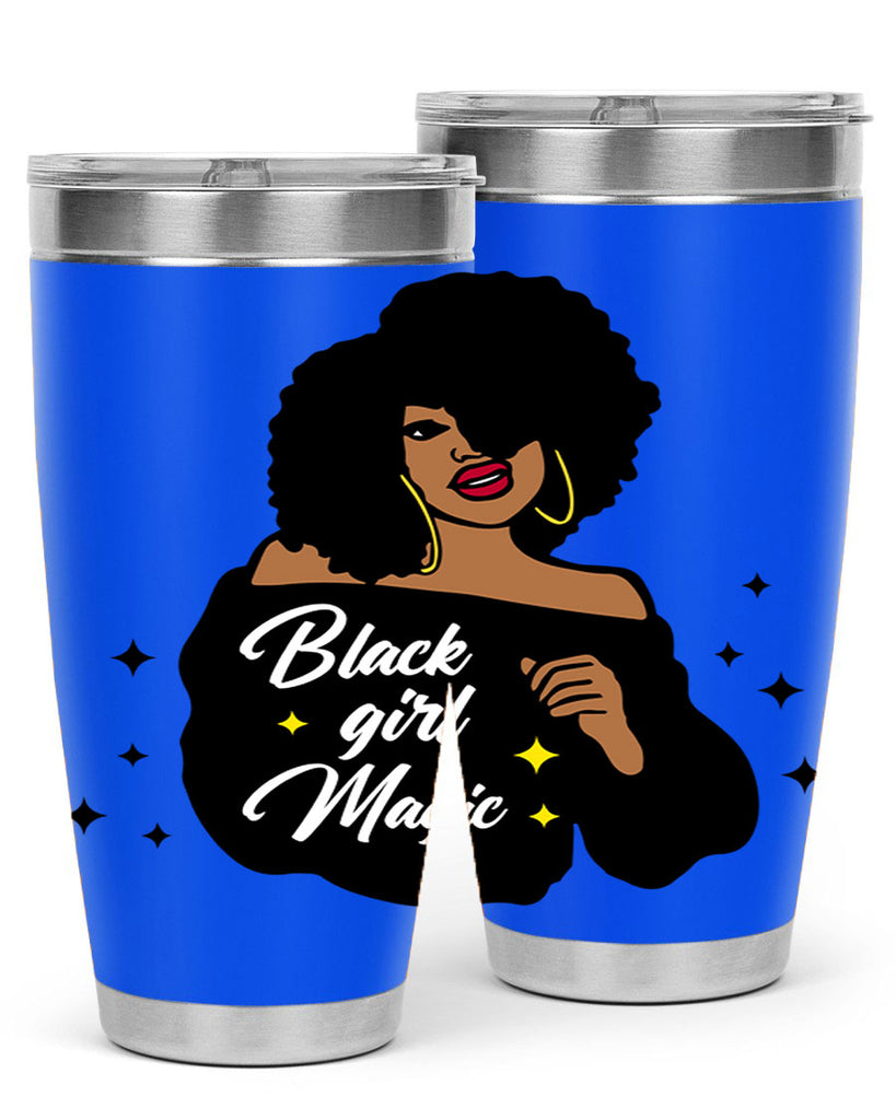 black girl magic 21#- women-girls- Tumbler