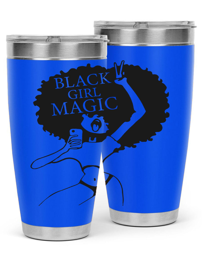 black girl magic 58#- women-girls- Tumbler