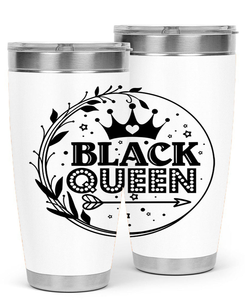 Black queen Style 55#- women-girls- Tumbler