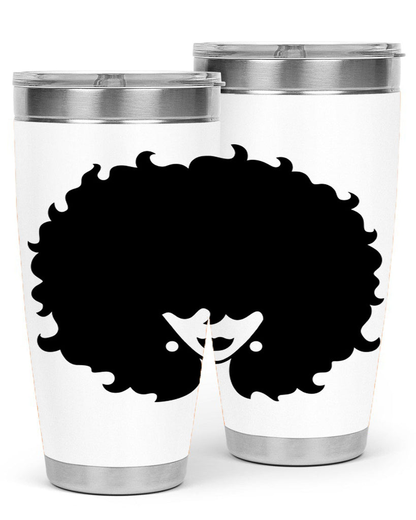 afro woman64#- women-girls- Tumbler