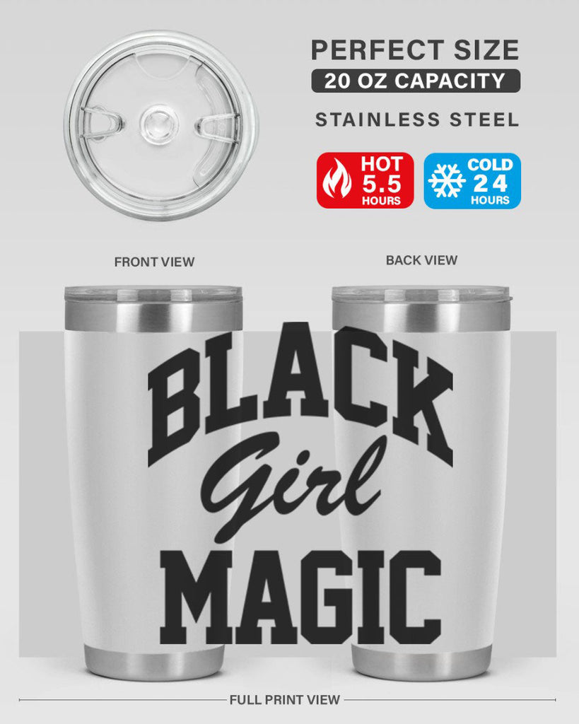 black girl magic 205#- black words phrases- Cotton Tank