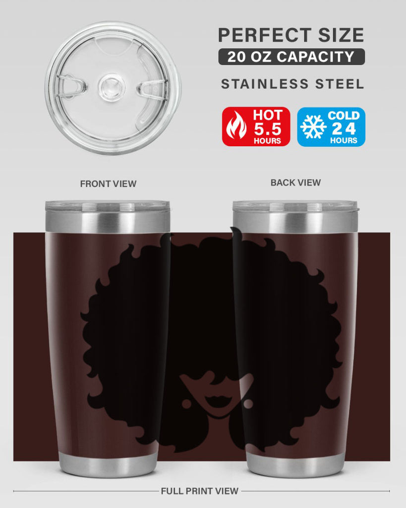 afro woman64#- women-girls- Tumbler