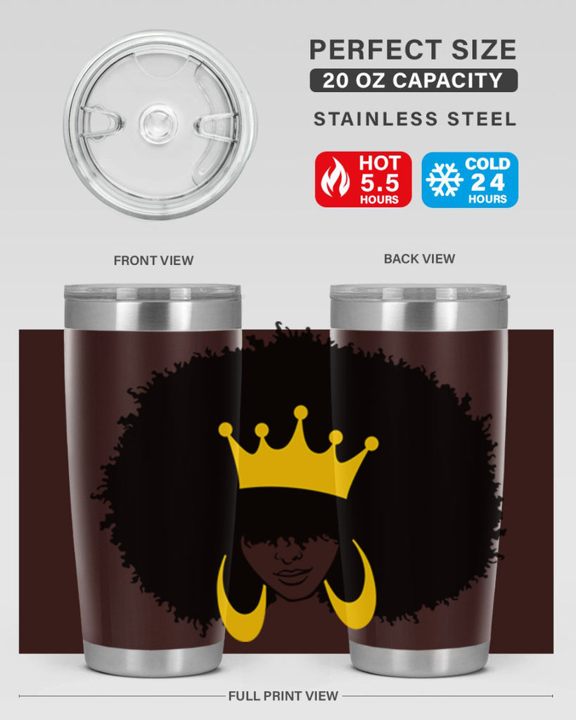 black women - queen 71#- women-girls- Tumbler