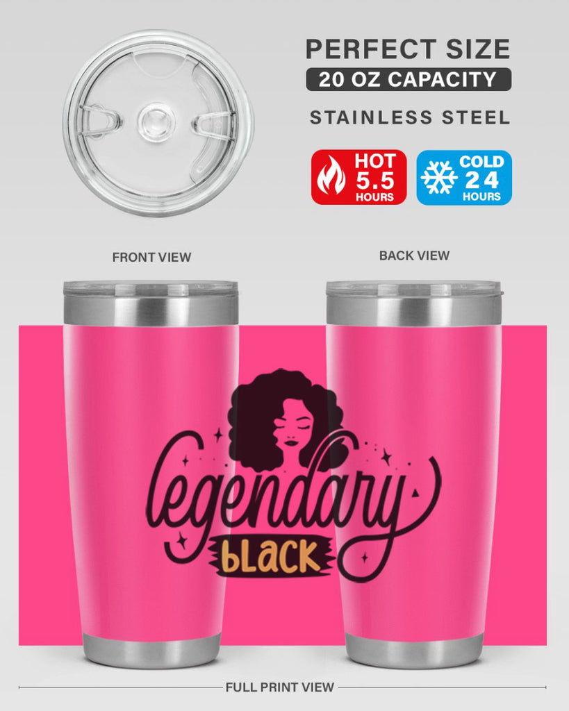 Legendary black Style 27#- women-girls- Tumbler