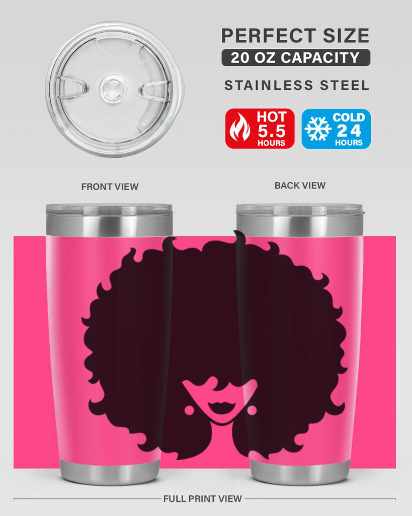 afro woman64#- women-girls- Tumbler