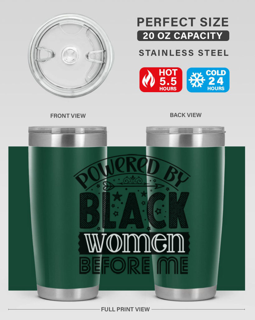 Powered by blackp women before me Style 14#- women-girls- Tumbler