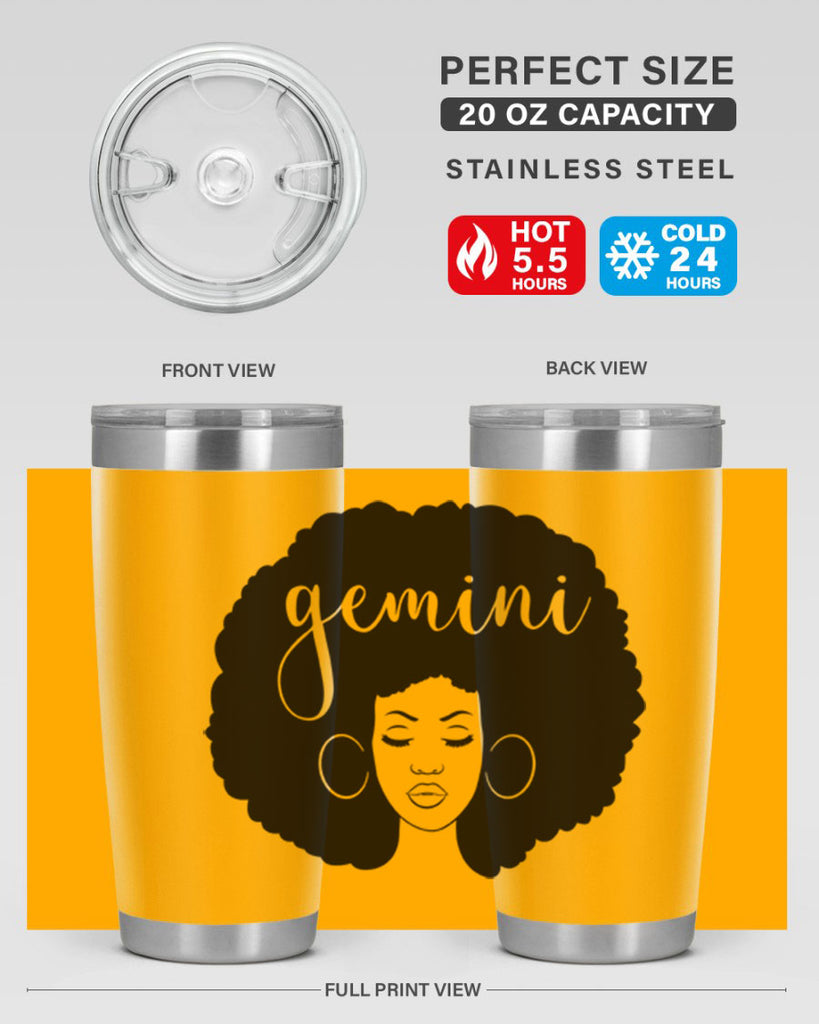 gemini girl 36#- women-girls- Tumbler