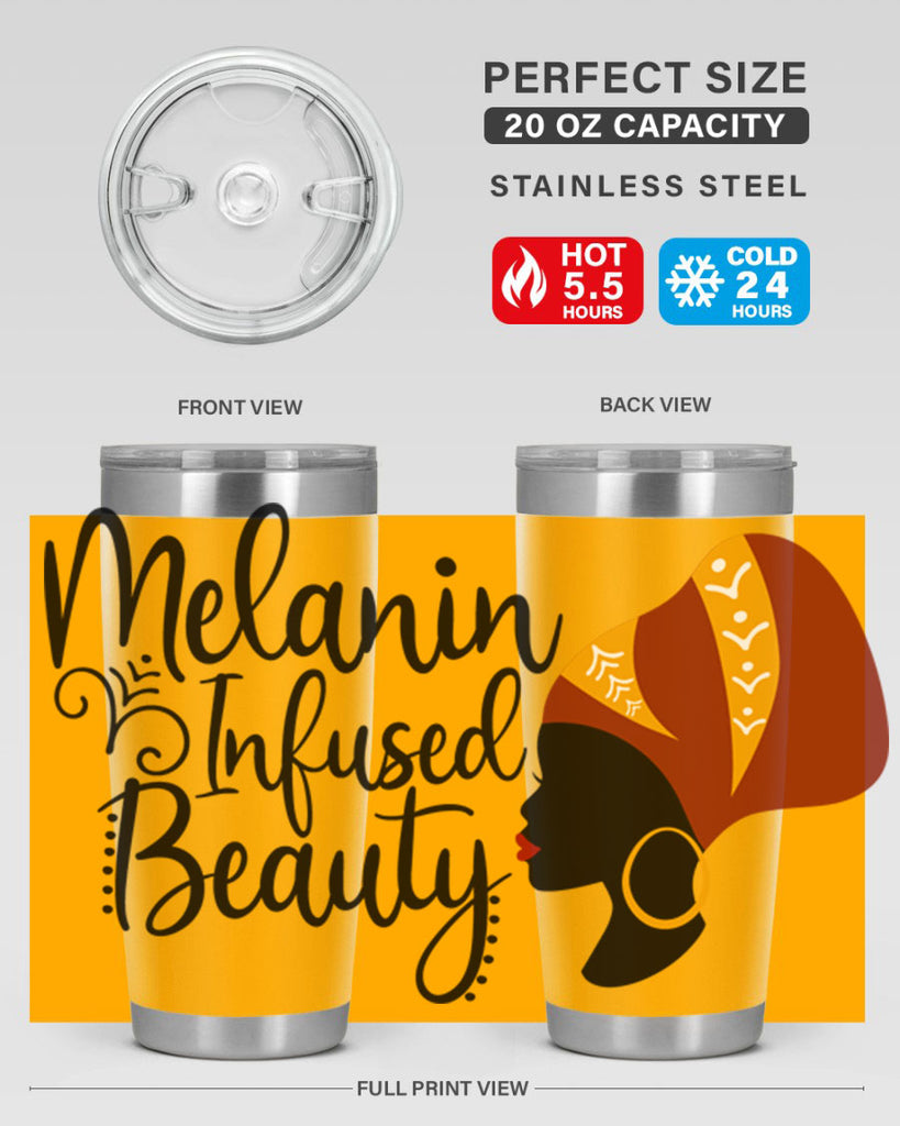 melanin infused beauty Style 20#- women-girls- Tumbler