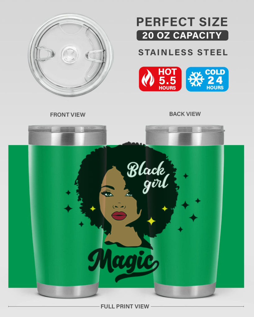 black girl magic 20#- women-girls- Tumbler